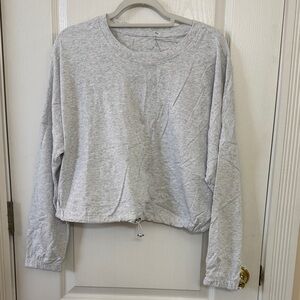 Calvin Klein Light Gray Crewneck Top